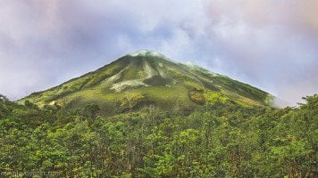 We carried lightweight backpacks throughout Central America, including to Mount Arenal in Costa Rica