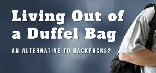 Our guest writer, Colin Bird, discusses living out of a duffel bag. He believes this is a great alternative for lightweight travel.
