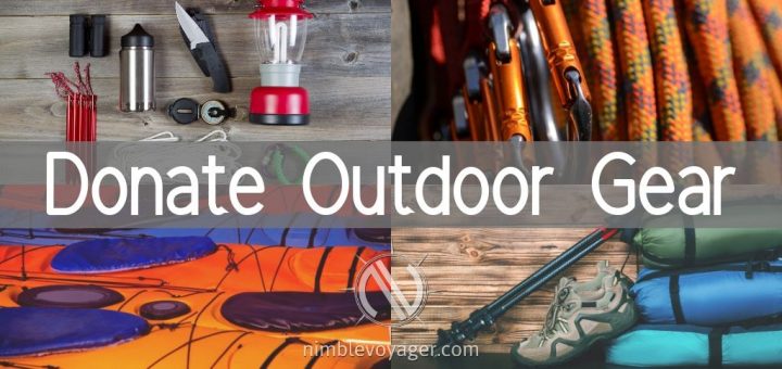 Donate Outdoor Gear